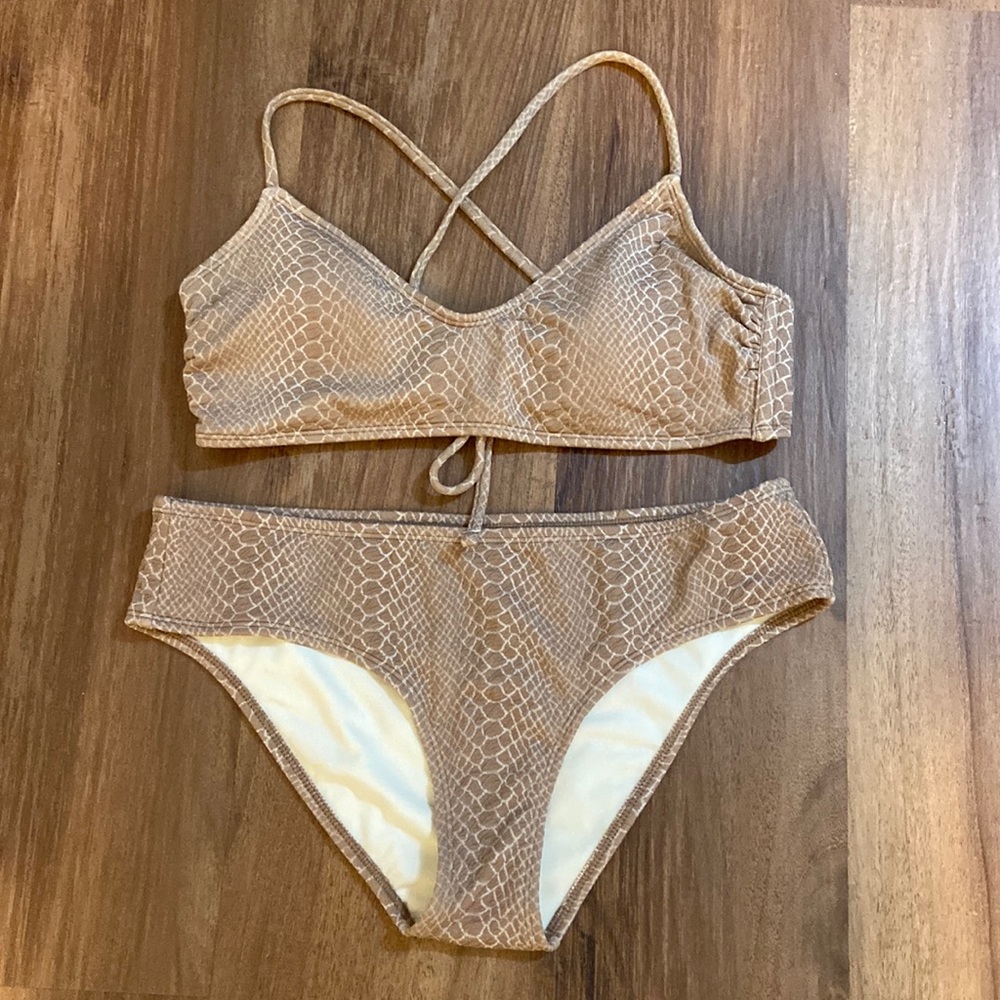 Bikini - Snakeskin pattern - Medium